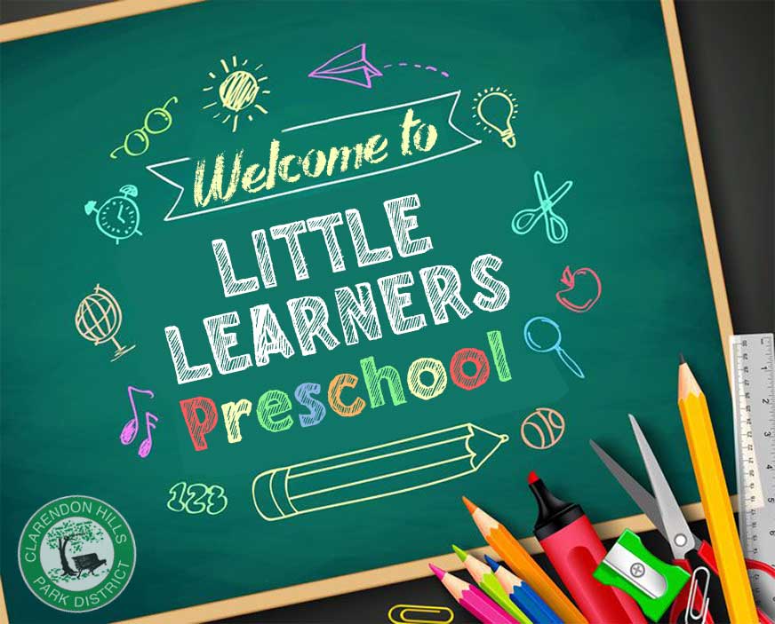 Little Learners Preschool Chalkboard