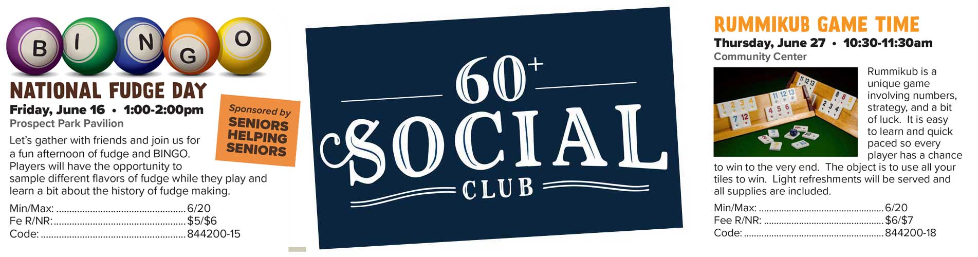 60+ Social Club