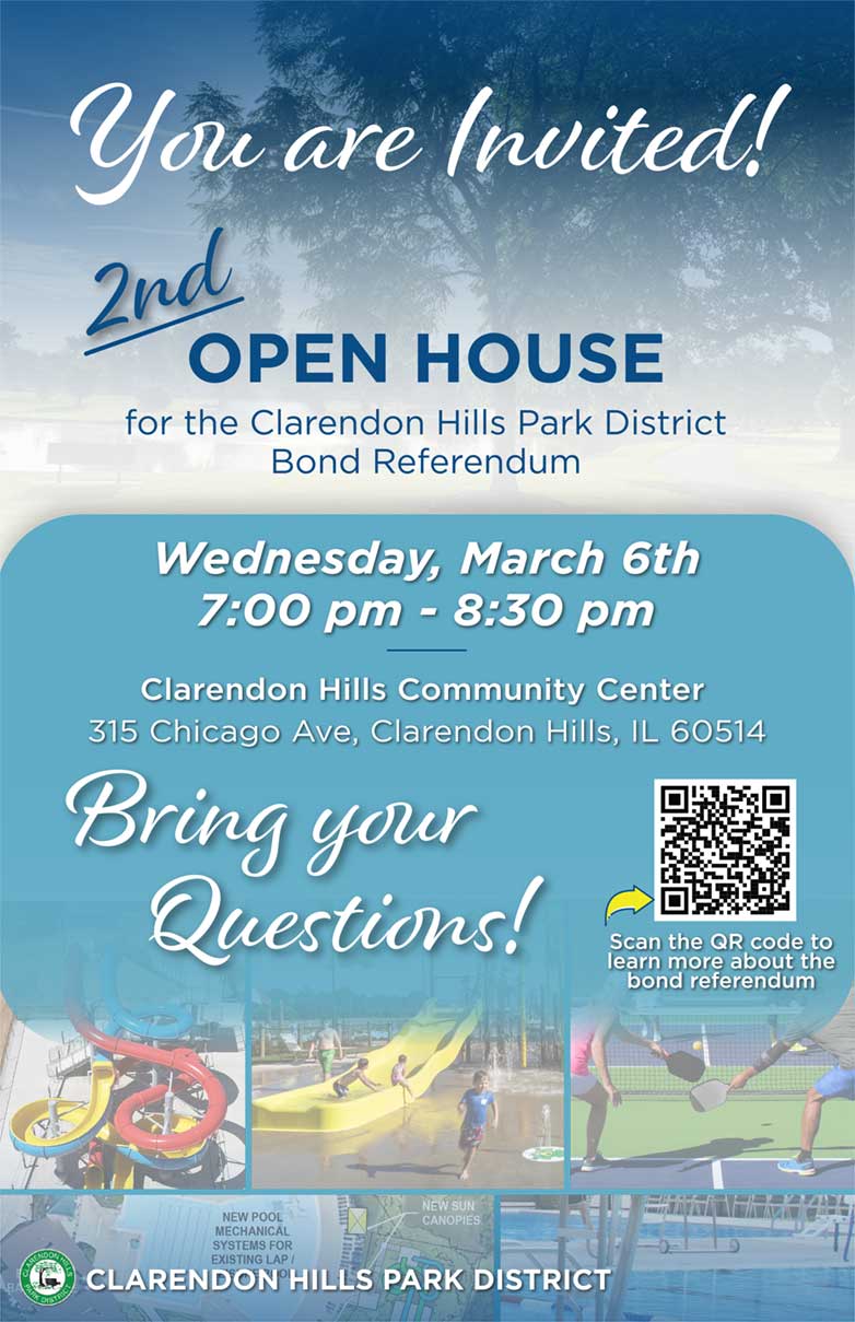 Clarendon Hills 2nd Open House Flyer